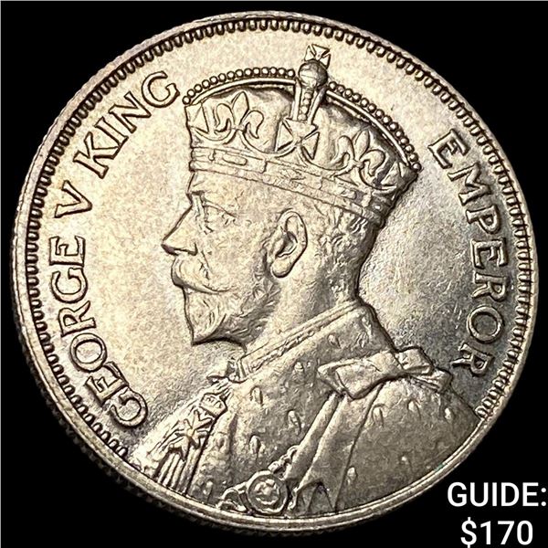 1935 New Zealand Shilling UNCIRCULATED