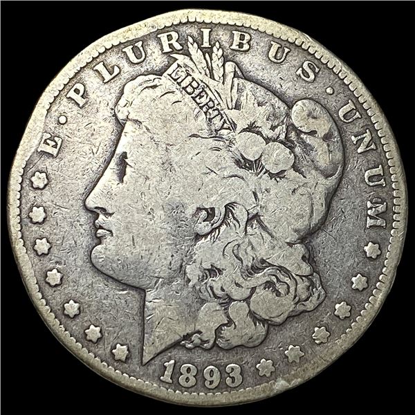 1893-CC Silver Morgan Dollar NICELY  CIRCULATED