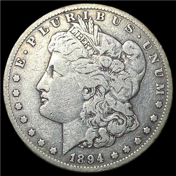 1894-S Silver Morgan Dollar LIGHTLY  CIRCULATED