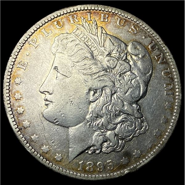1895-O Silver Morgan Dollar NEARLY  UNCIRCULATED