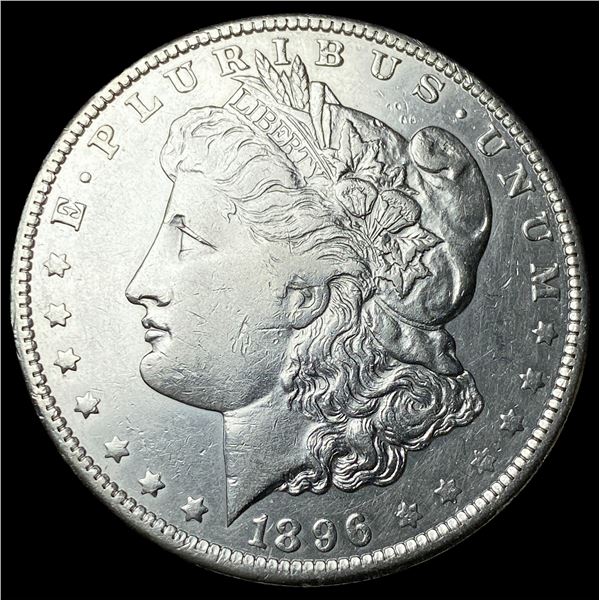 1896-O Silver Morgan Dollar NEARLY  UNCIRCULATED