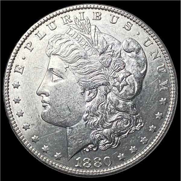 1880-O Micro O Silver Morgan Dollar HIGH  GRADE