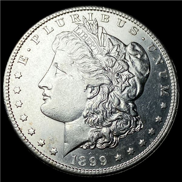 1899-S Morgan Silver Dollar CHOICE AU