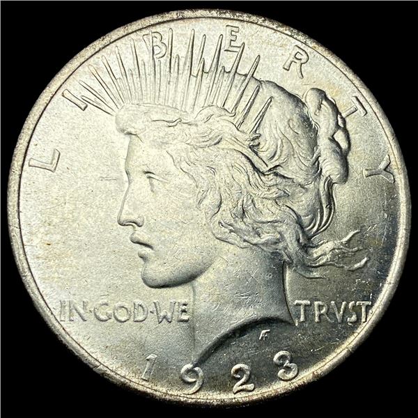 1923 Peace Silver Dollar CHOICE BU