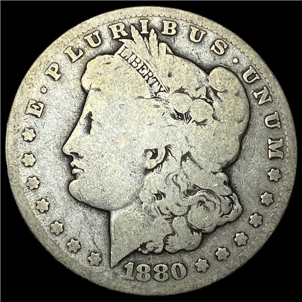 1880-CC Silver Morgan Dollar NICELY  CIRCULATED