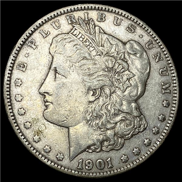 1901 Morgan Silver Dollar NEARLY UNCIRCULATED