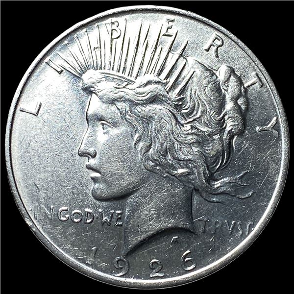1926 Silver Peace Dollar CHOICE AU