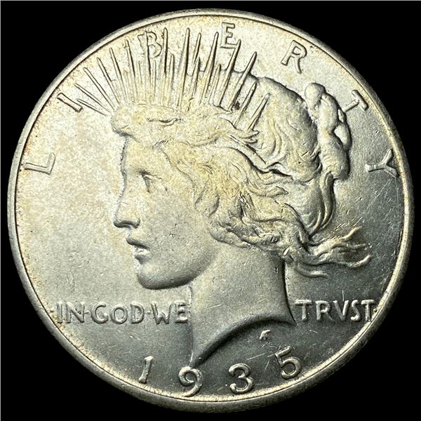 1935-S Silver Peace Dollar UNCIRCULATED