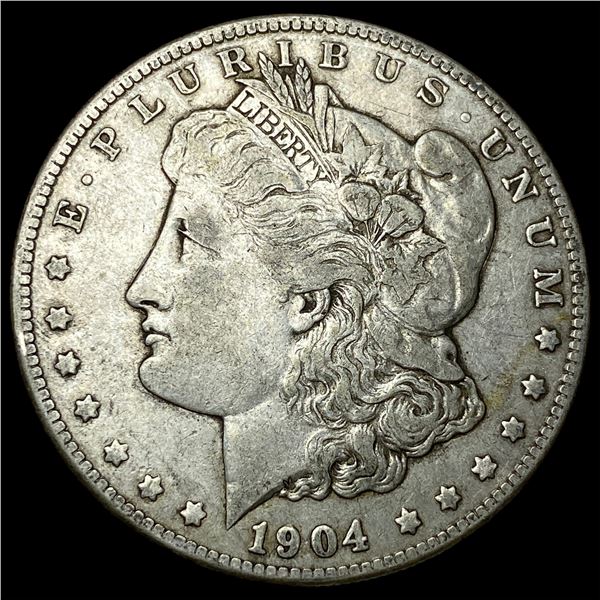 1904-S Silver Morgan Dollar LIGHTLY  CIRCULATED