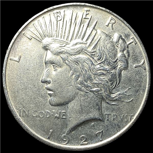 1927-D Silver Peace Dollar CLOSELY  UNCIRCULATED