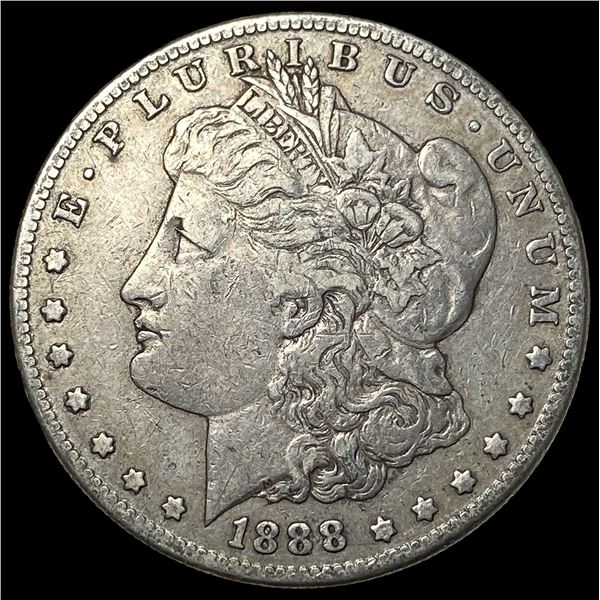 1888-S Silver Morgan Dollar NEARLY  UNCIRCULATED
