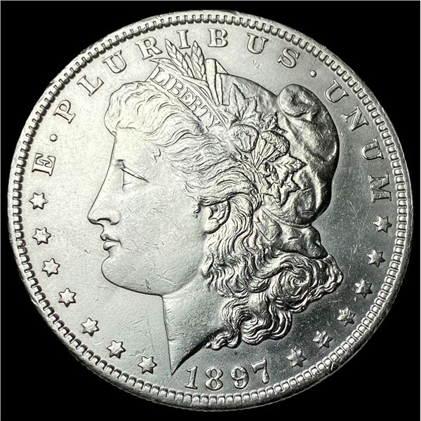 1897-O Morgan Silver Dollar CLOSELY  UNCIRCULATED