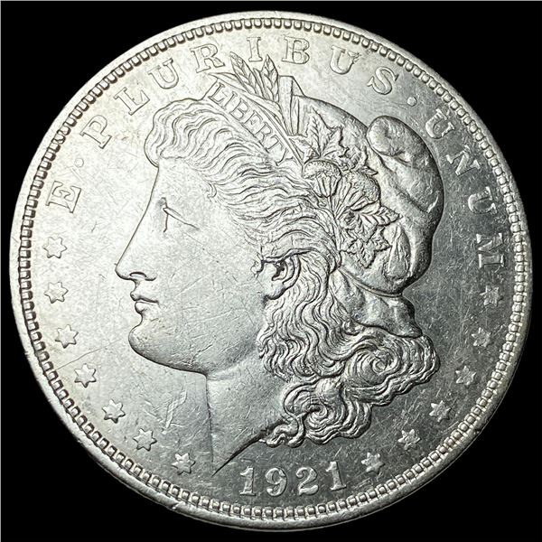 1921-D Silver Morgan Dollar CHOICE AU
