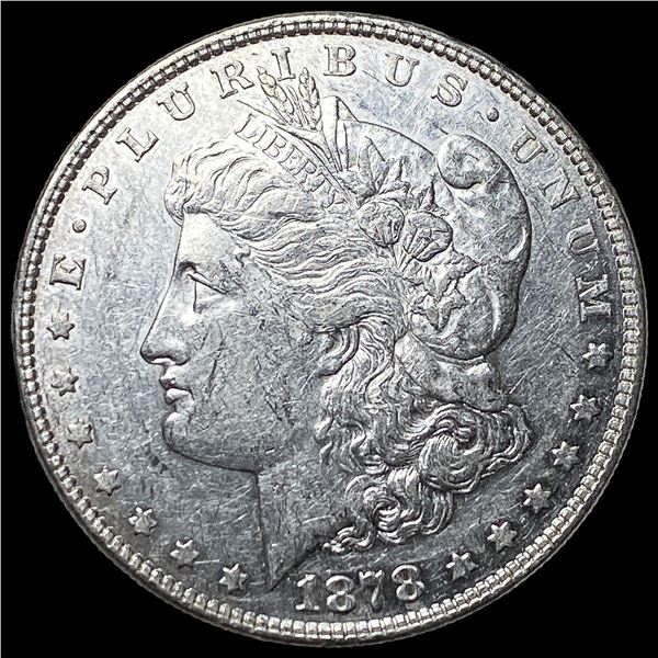 1878 8TF Silver Morgan Dollar CLOSELY  UNCIRCULATED