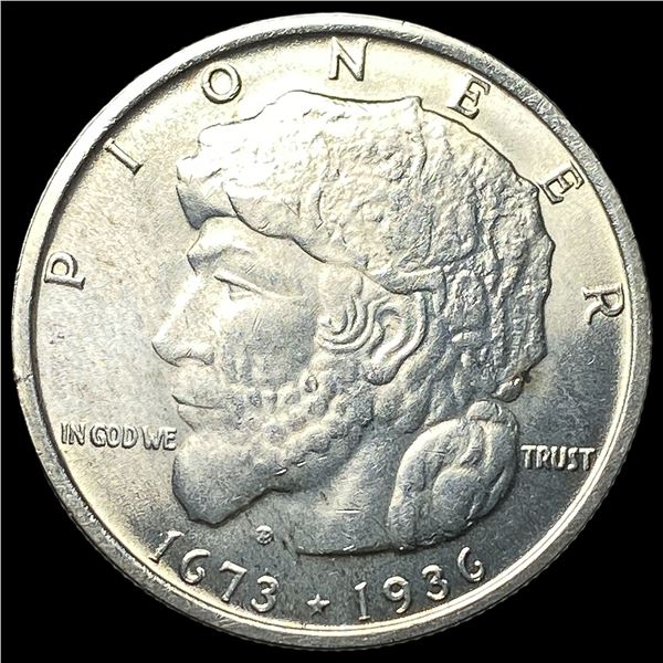 1936 Silver Elgin Half Dollar CHOICE BU