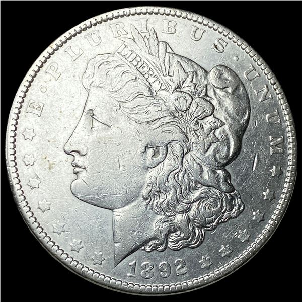 1892 Morgan Silver Dollar CLOSELY  UNCIRCULATED