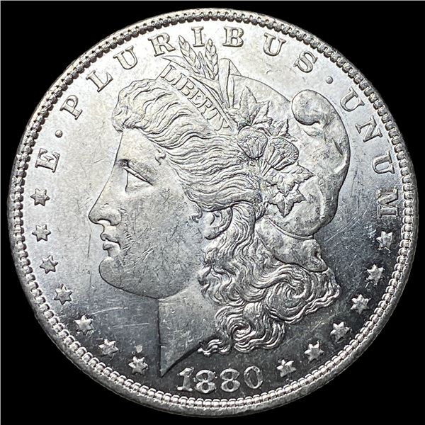1880-O Micro O Silver Morgan Dollar HIGH  GRADE