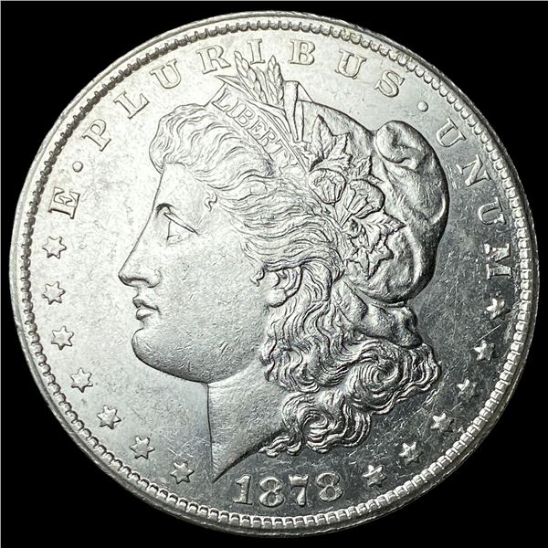 1878-CC Silver Morgan Dollar CHOICE AU