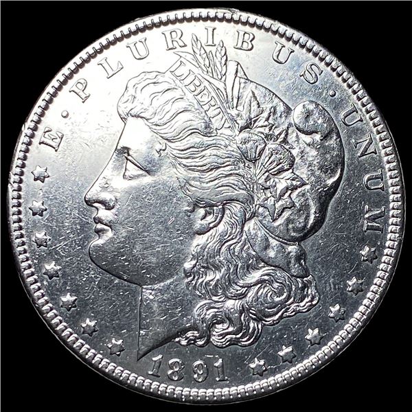 1891-CC Morgan Silver Dollar CLOSELY  UNCIRCULATED