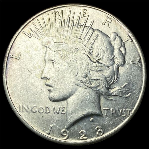 1928-S Silver Peace Dollar CLOSELY  UNCIRCULATED