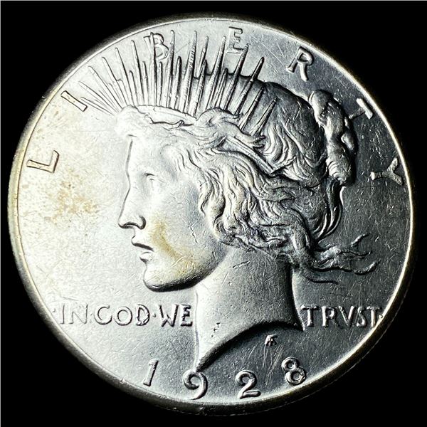 1928 Peace Silver Dollar CLOSELY UNCIRCULATED