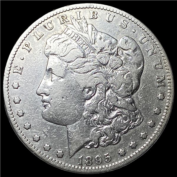 1895-S Silver Morgan Dollar LIGHTLY  CIRCULATED