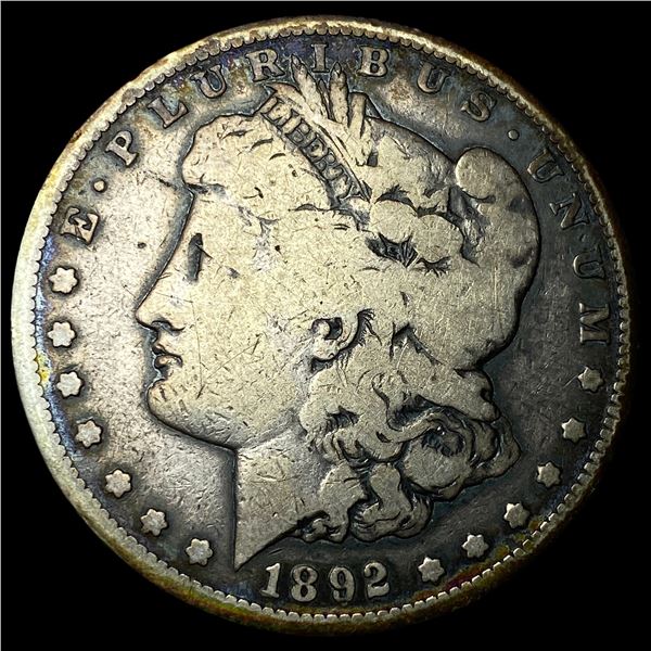 1892-S Silver Morgan Dollar NICELY CIRCULATED