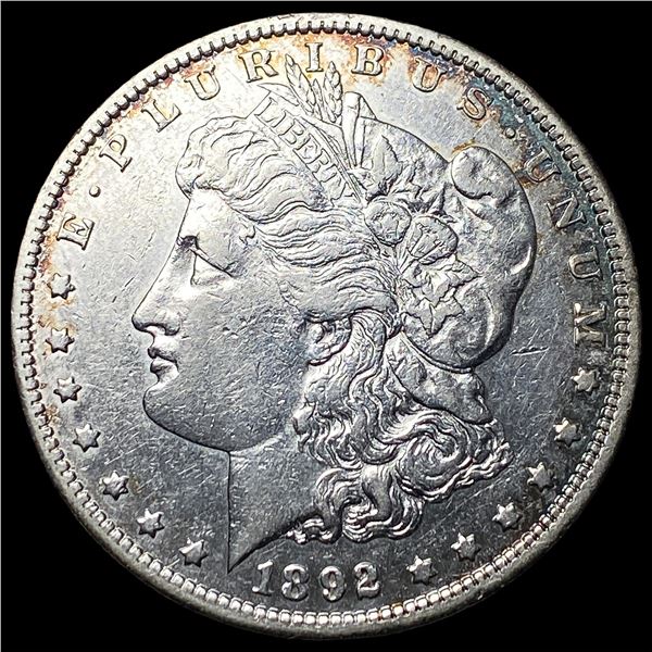 1892-CC Silver Morgan Dollar NEARLY  UNCIRCULATED