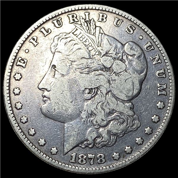 1878 8TF Silver Morgan Dollar LIGHTLY  CIRCULATED