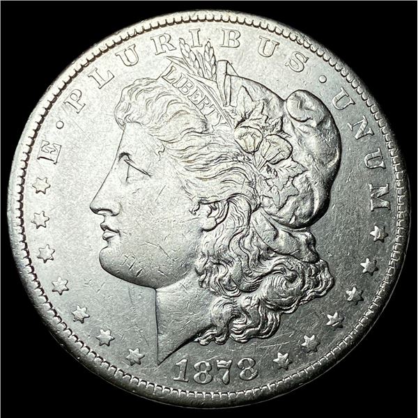 1878-CC Silver Morgan Dollar NEARLY  UNCIRCULATED