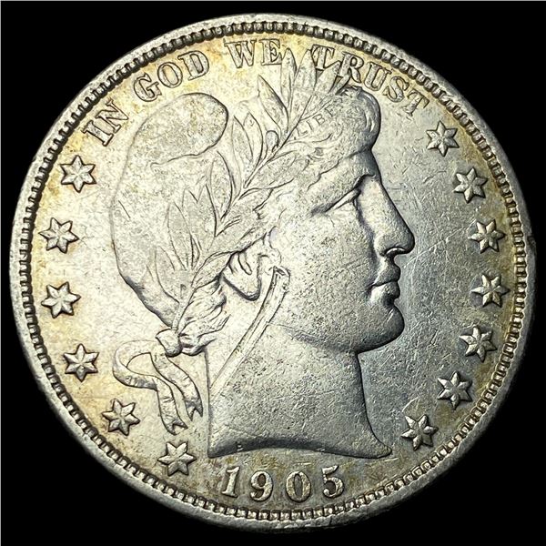 1905-S Silver Barber Half Dollar HIGH GRADE