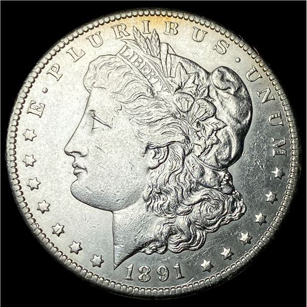 1891-CC Silver Morgan Dollar CLOSELY  UNCIRCULATED