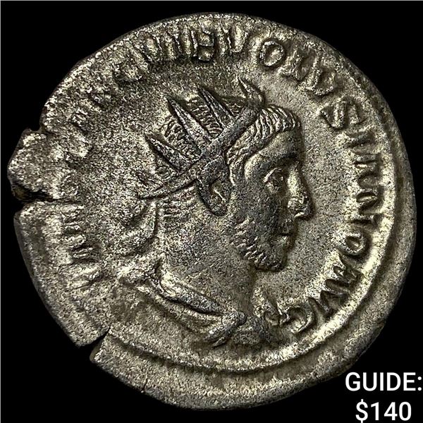 Roman Volusian 251-253 AD Antoninianus NEARLY  UNCIRCULATED