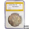 Image 1 : 1879-S REV 78 Morgan Silver Dollar PGA MS63+