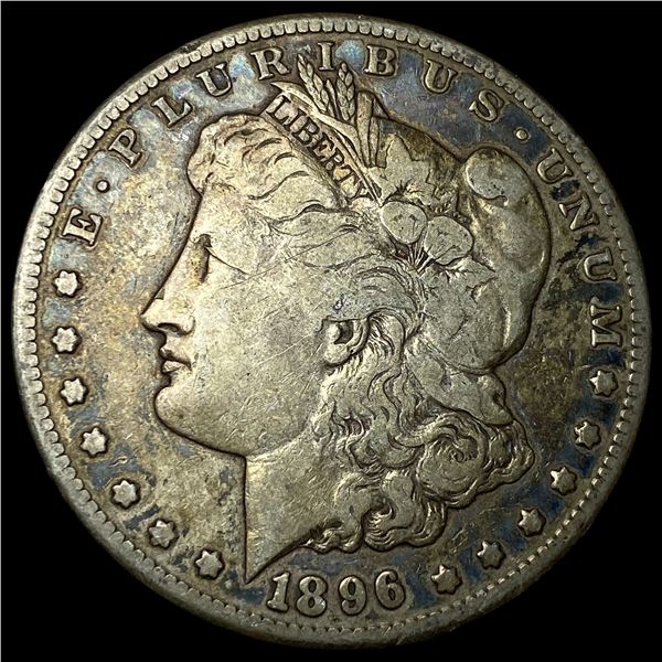 1896-S Silver Morgan Dollar LIGHTLY  CIRCULATED