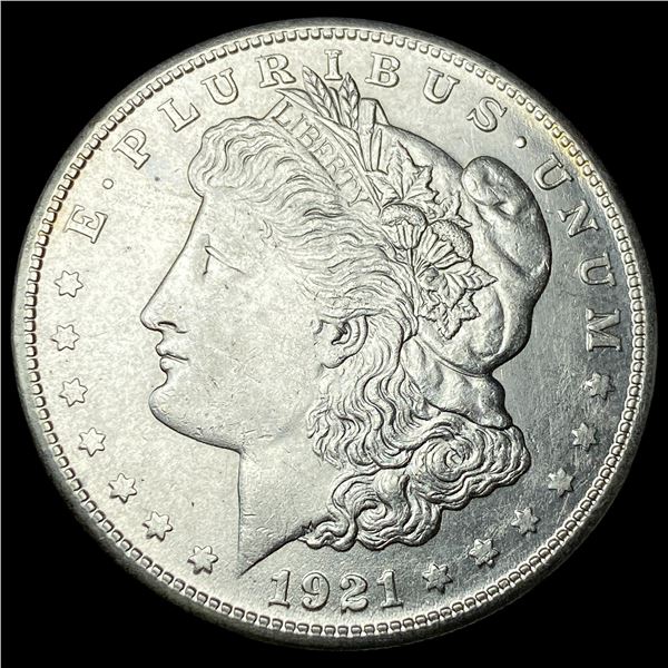 1921-S Silver Morgan Dollar CHOICE AU
