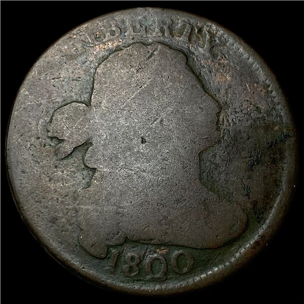 1800 Draped Bust Large Cent NICELY CIRCULATED