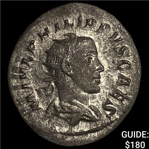 Roman Philip II 245-247 AD Antoninianus  NEARLY UNCIRCULATED
