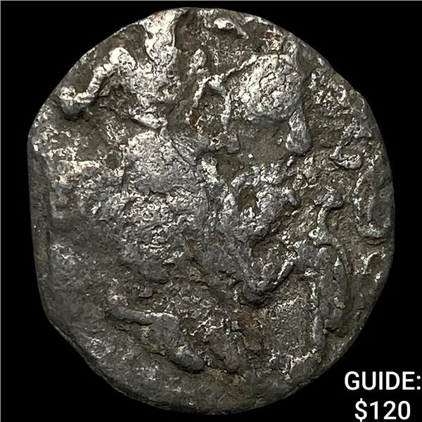700-1000 AD India Rajput Silver Jital NEARLY  UNCIRCULATED