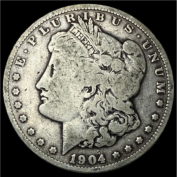1904-O Silver Morgan Dollar NICELY CIRCULATED