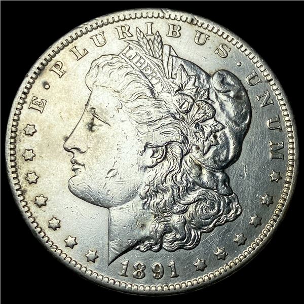 1891-CC Silver Morgan Dollar CLOSELY  UNCIRCULATED