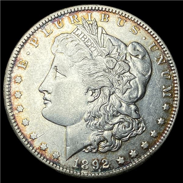1892 Morgan Silver Dollar CLOSELY  UNCIRCULATED