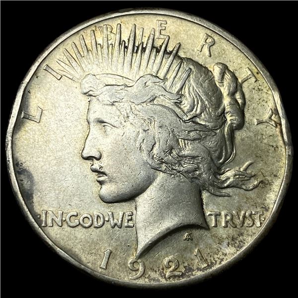 1921 Silver Peace Dollar CLOSELY UNCIRCULATED