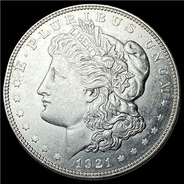 1921-D Silver Morgan Dollar CHOICE AU