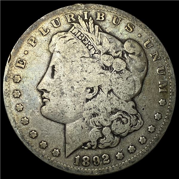 1892-S Silver Morgan Dollar NICELY CIRCULATED