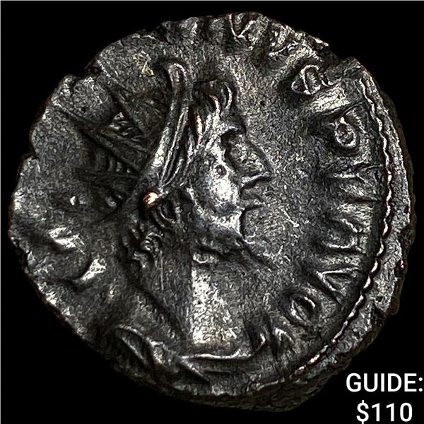 Romano-Gallic Victorinus 269-271 AD Dbl  Denarius CHOICE AU