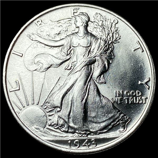 1943 Silver Walking Liberty Half Dollar  CHOICE BU