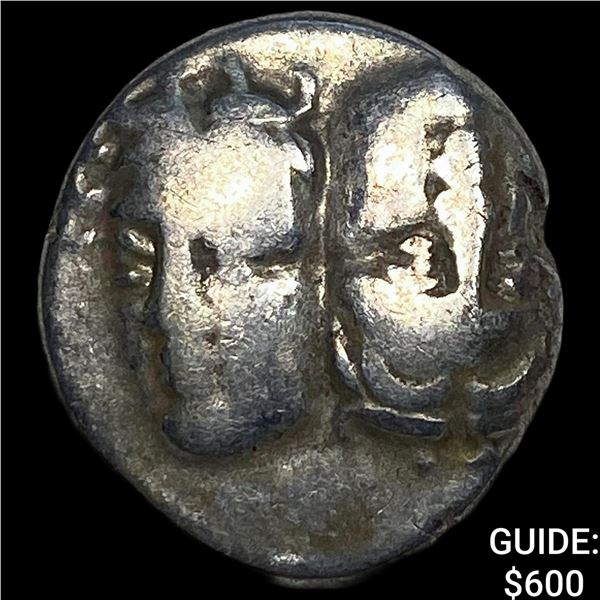 Ancient Greece Moesia, Istros 4th Century BC  Silver Drachm NEARLY UNCIRCULATED