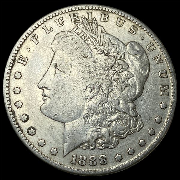 1888-S Morgan Silver Dollar NEARLY  UNCIRCULATED