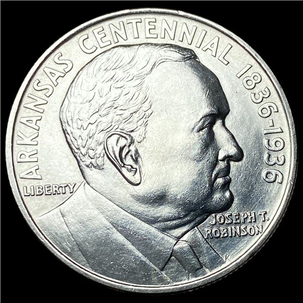 1936 Silver Arkansas Half Dollar UNCIRCULATED